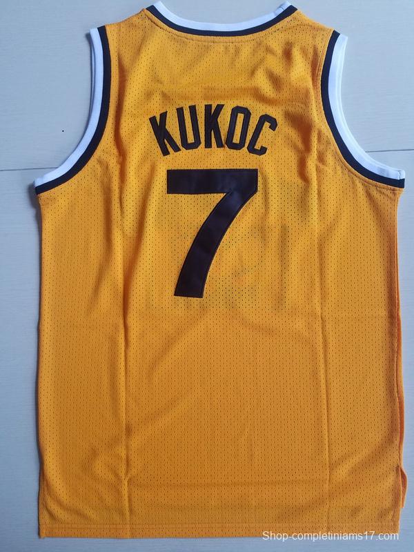 Toni Kukoc 7 Jugoplastika Split Basketball Jersey