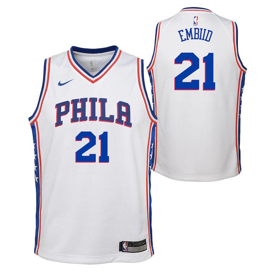 Association Club Team Jersey - Joel Embiid - Youth