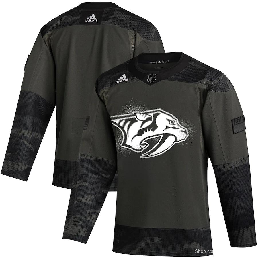 Men's Camo Military Appreciation Practice Team Jersey