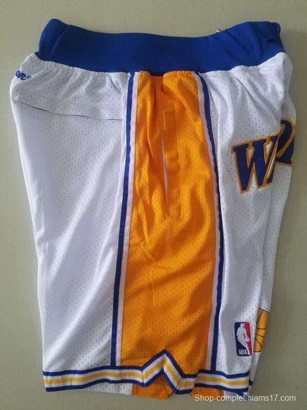 Golden State 1995-96 Throwback Classics Basketball Team Shorts