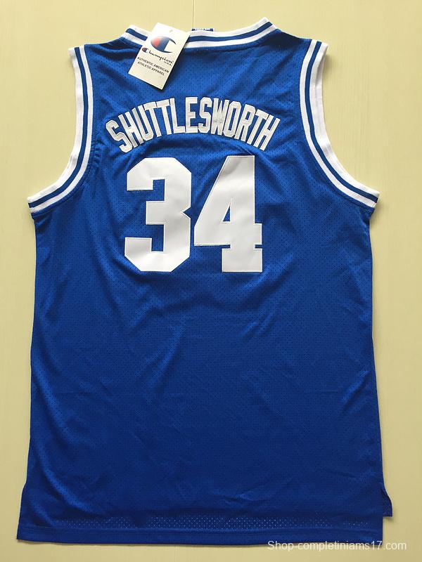 Jesus Shuttlesworth 34 Lincoln High School Basketball Jersey He Got Game