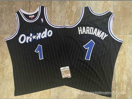 Men's Anfernee Hardaway Black Retro Classic Team Jersey