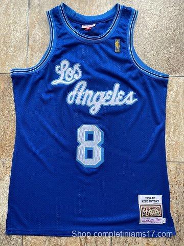 Men's Kobe Bryant Blue Retro Classic Team Jersey