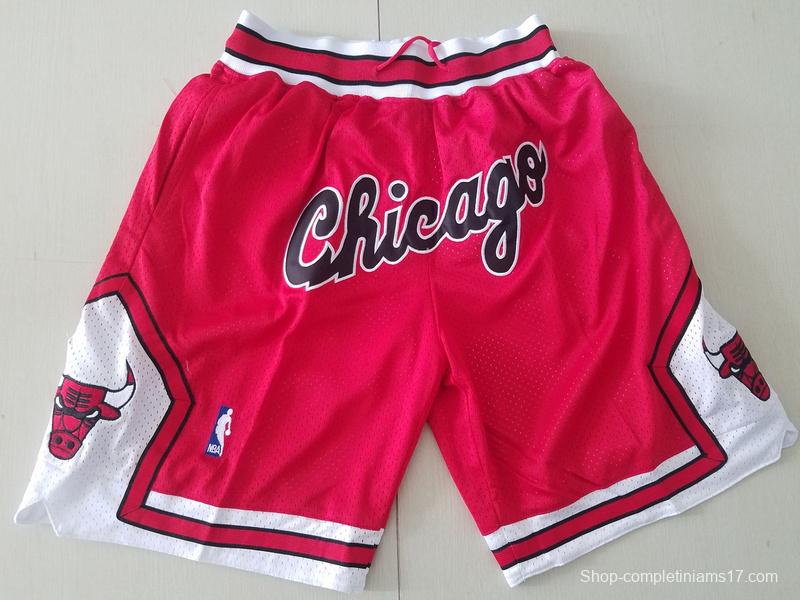 Chicago 1997-98 Throwback Classics Basketball Team Shorts