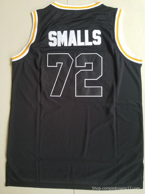 Notorious B.I.G. Biggie Smalls 72 Bad Boy Black Basketball Jersey