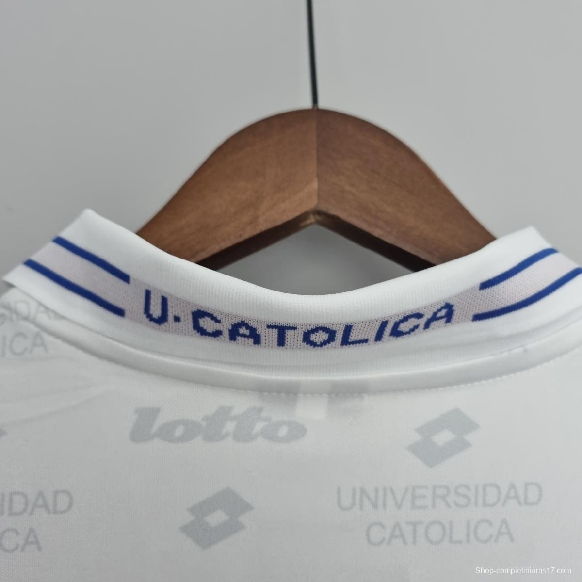 Retro 1996 Deportivo Universidad Católica Third away Soccer Jersey