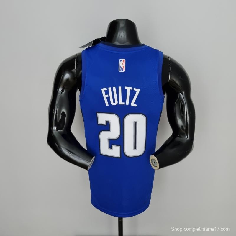 75th Anniversary Fultz#20 Orlando Magic Blue NBA Jersey