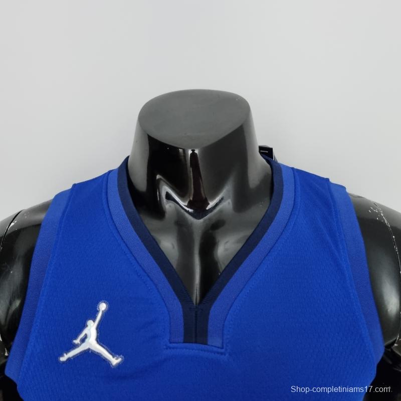 75th Anniversary McGrady #1 Orlando Magic Blue NBA Jersey