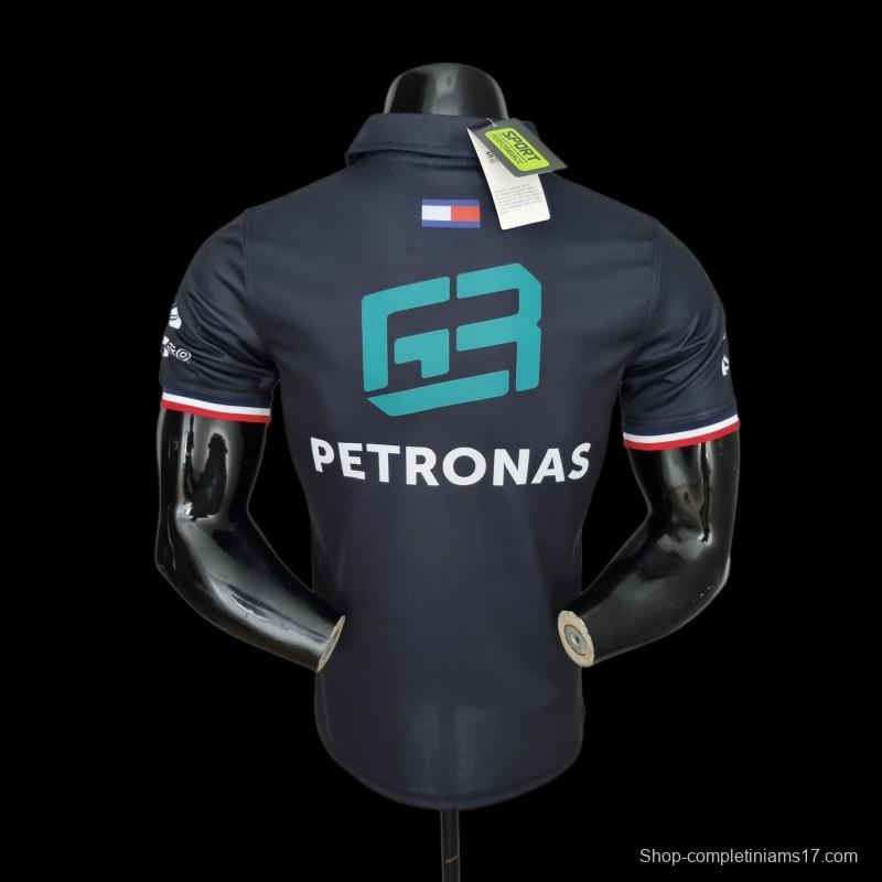 2022 F1 Formula One; Mercedes Benz #63 Polo Black 