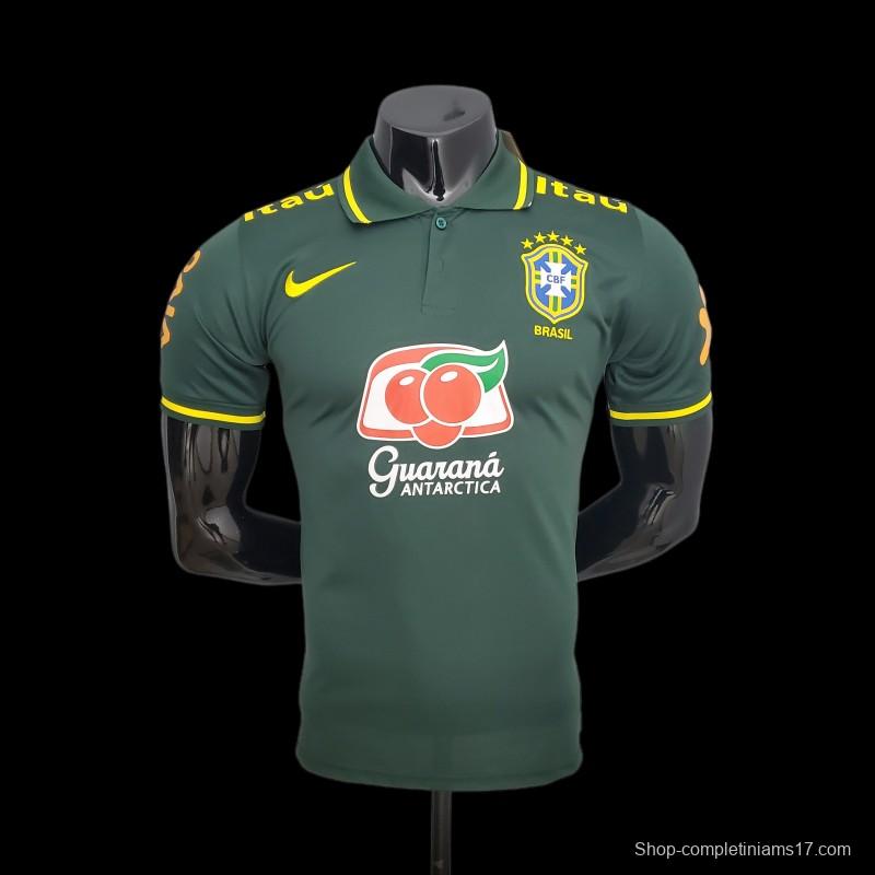 2022 POLO Brazil Pre-match Dark Green