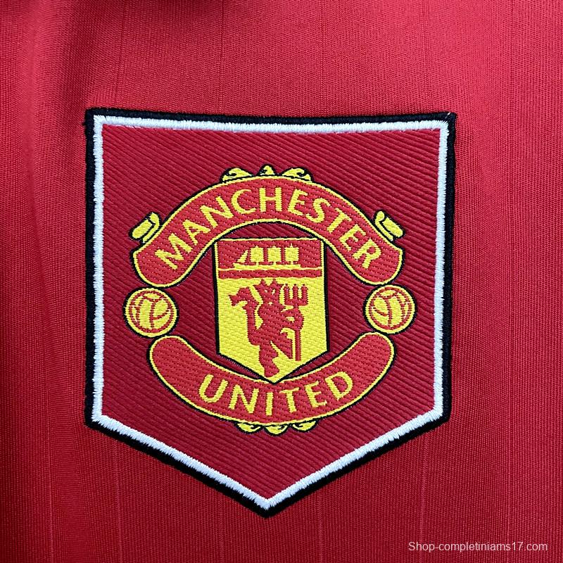 22/23 Manchester United Home  Soccer Jersey