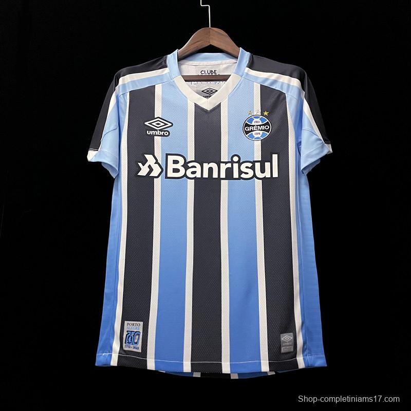 22/23 Gremio Home  Soccer Jersey