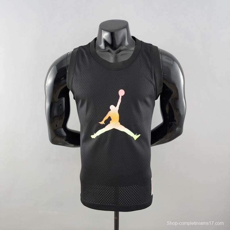 NBA Jordan Black Vest Shirts #K000175