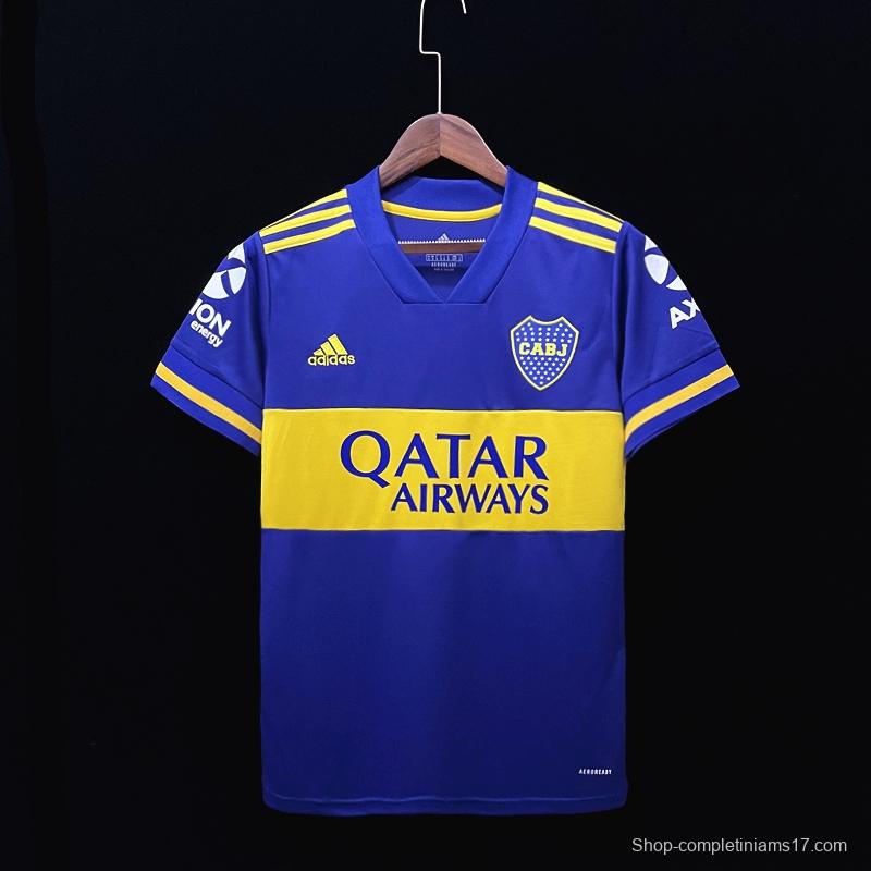 20/21 Boca Juniors Home Soccer Jersey