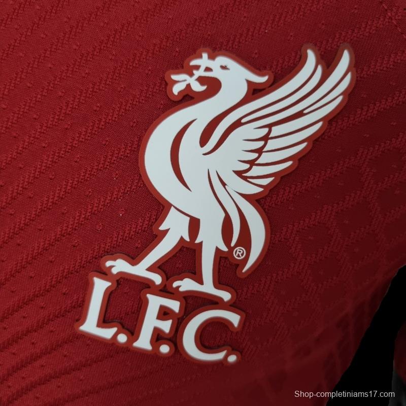 Player Version 22/23 Liverpool Home Soccer Jersey