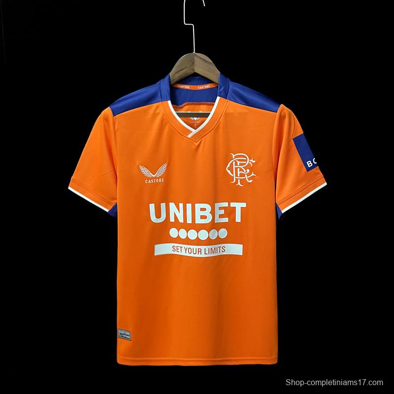 22/23 Rangers 2nd Away Soccer Jersey