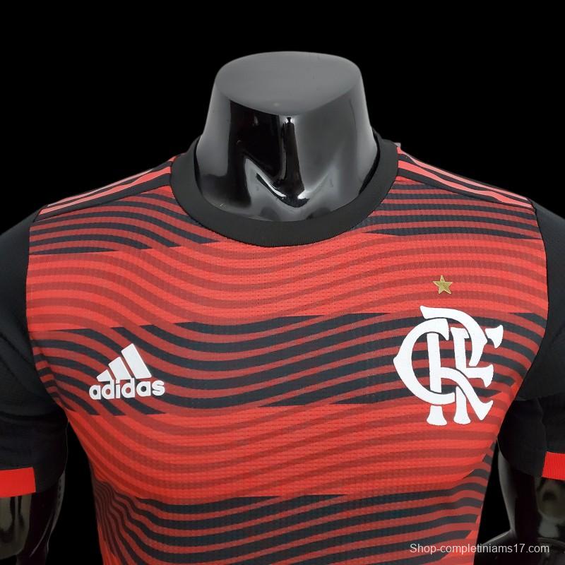 Player Version 22/23 Flamengo Home Soccer Jersey