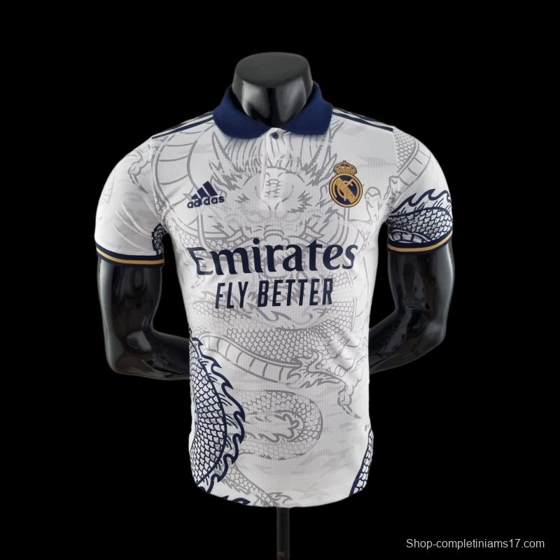 Player Version 22/23 Real Madrid Chinese Dragon White