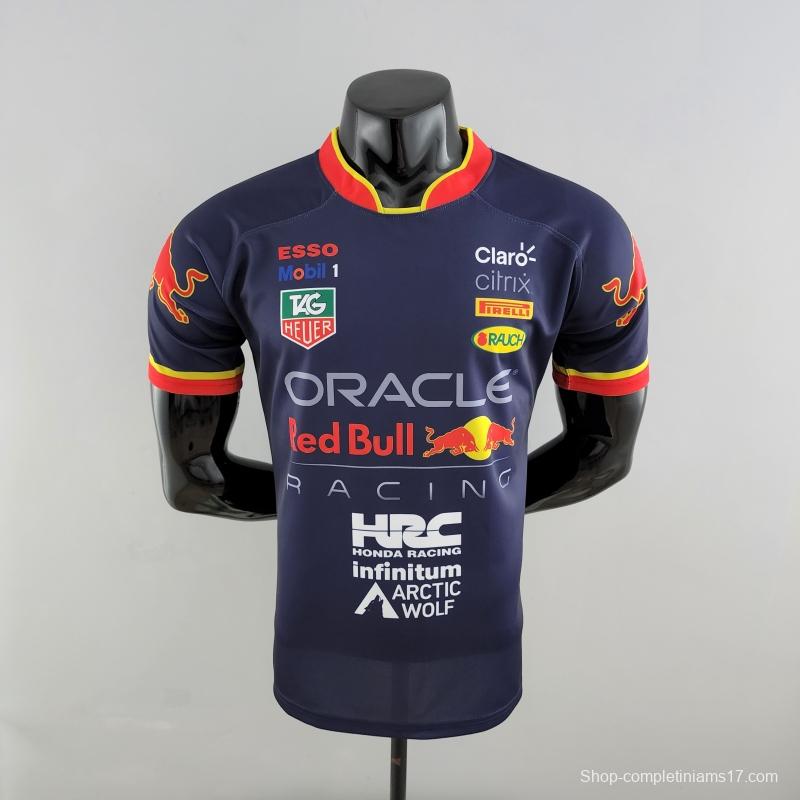 2022 F1 Ferrari Polo Navy  #0003