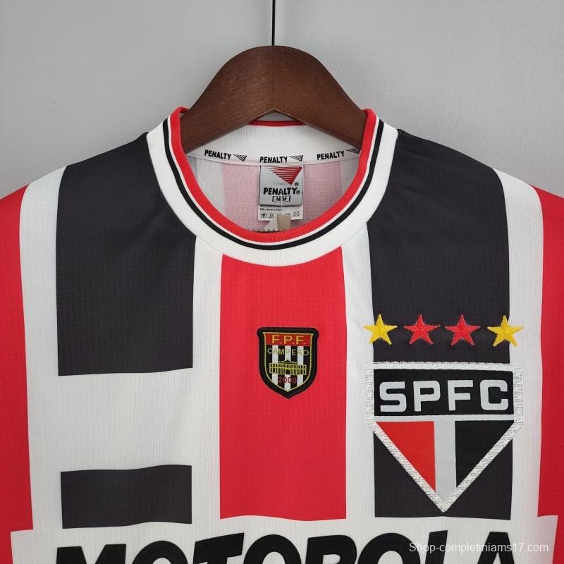 Retro Sao Paulo 2000 Away Soccer Jersey