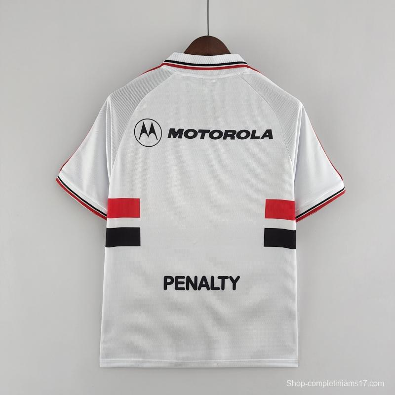 Retro Sao Paulo 1999 Home Soccer Jersey