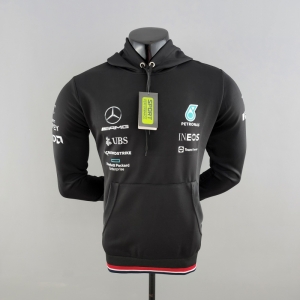 2022 F1 Mercedes AMG Petronas Black Jacket #0001