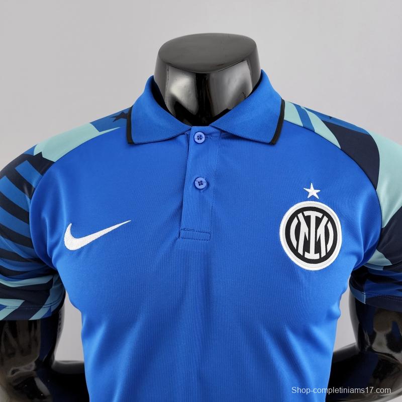 22/23 POLO Inter Milan Blue Jersey