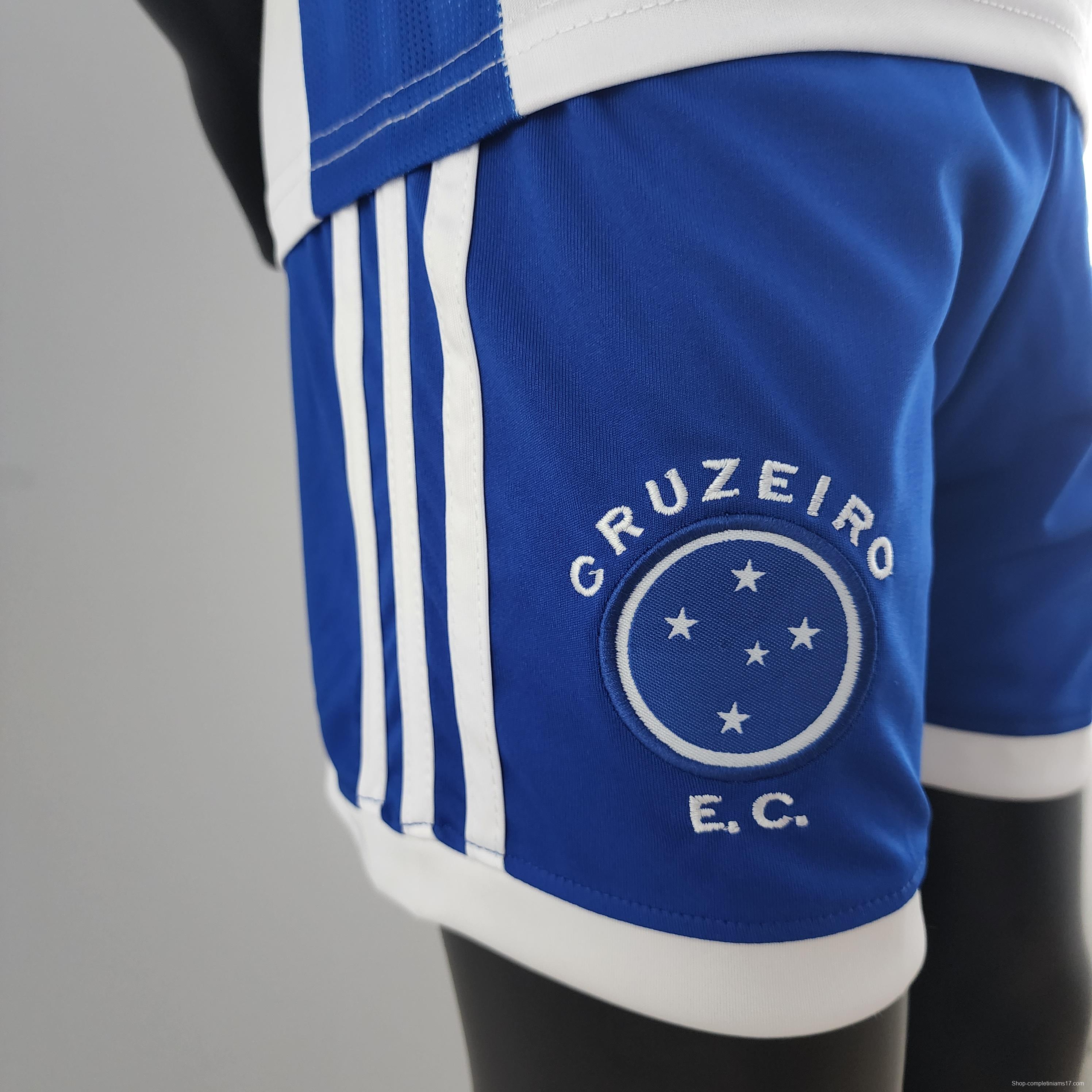 22/23 Cruzeiro Away  16-28 Soccer Jersey