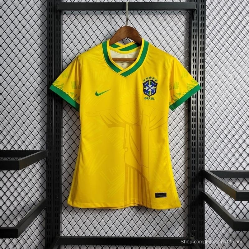 2022 Woman Brazil Special Edition Yellow Jersey