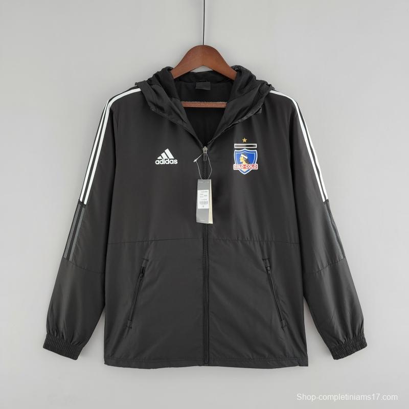 2022 Colo Colo Windbreaker Black