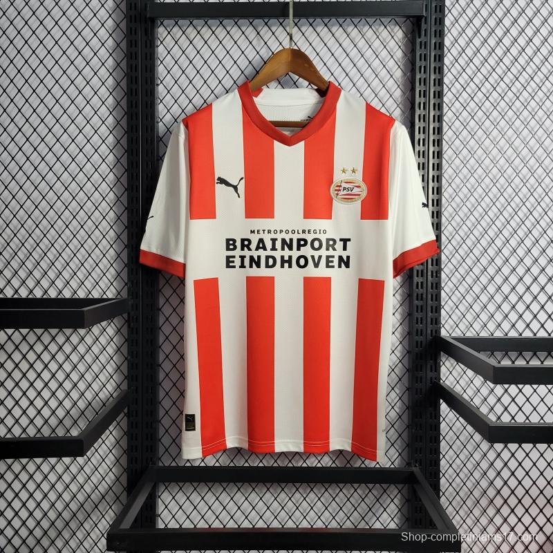 22/23 PSV Eindhoven Home Soccer Jersey