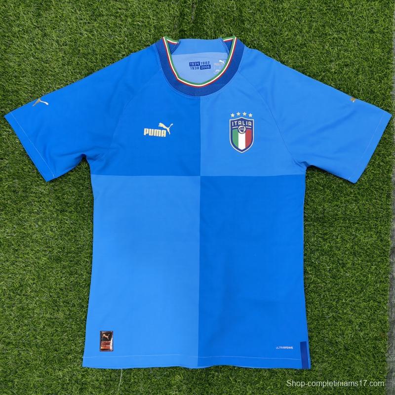 Player Version Italy Home Jersey