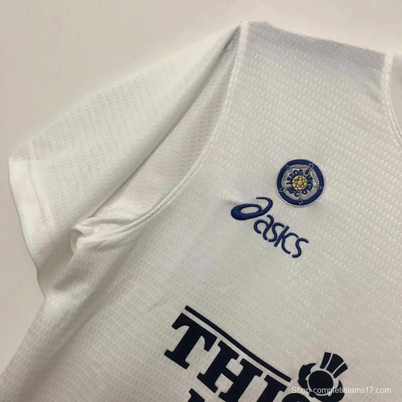 Retro 95/96 Leeds United Home Soccer Jersey