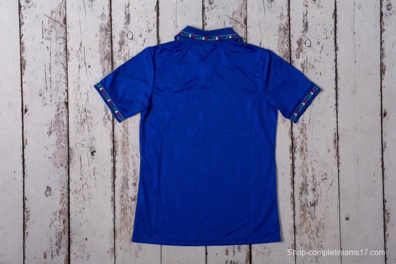 Retro 1994 Italy Home Soccer Jersey