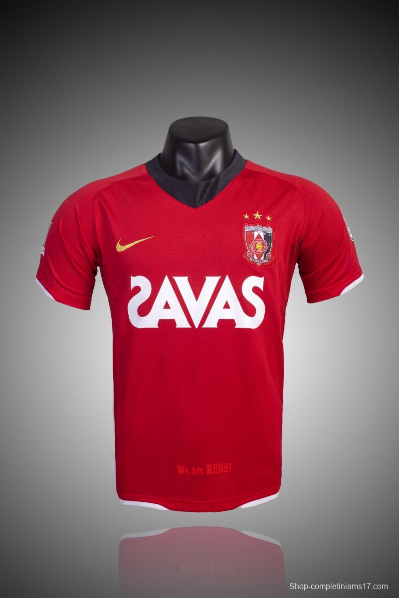 RETRO 2008 Urawa Red Diamonds Home Soccer Jersey