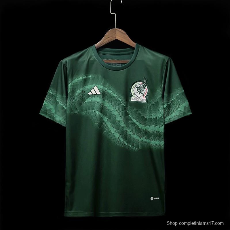 2022 Mexico Green Pre-Match Jersey