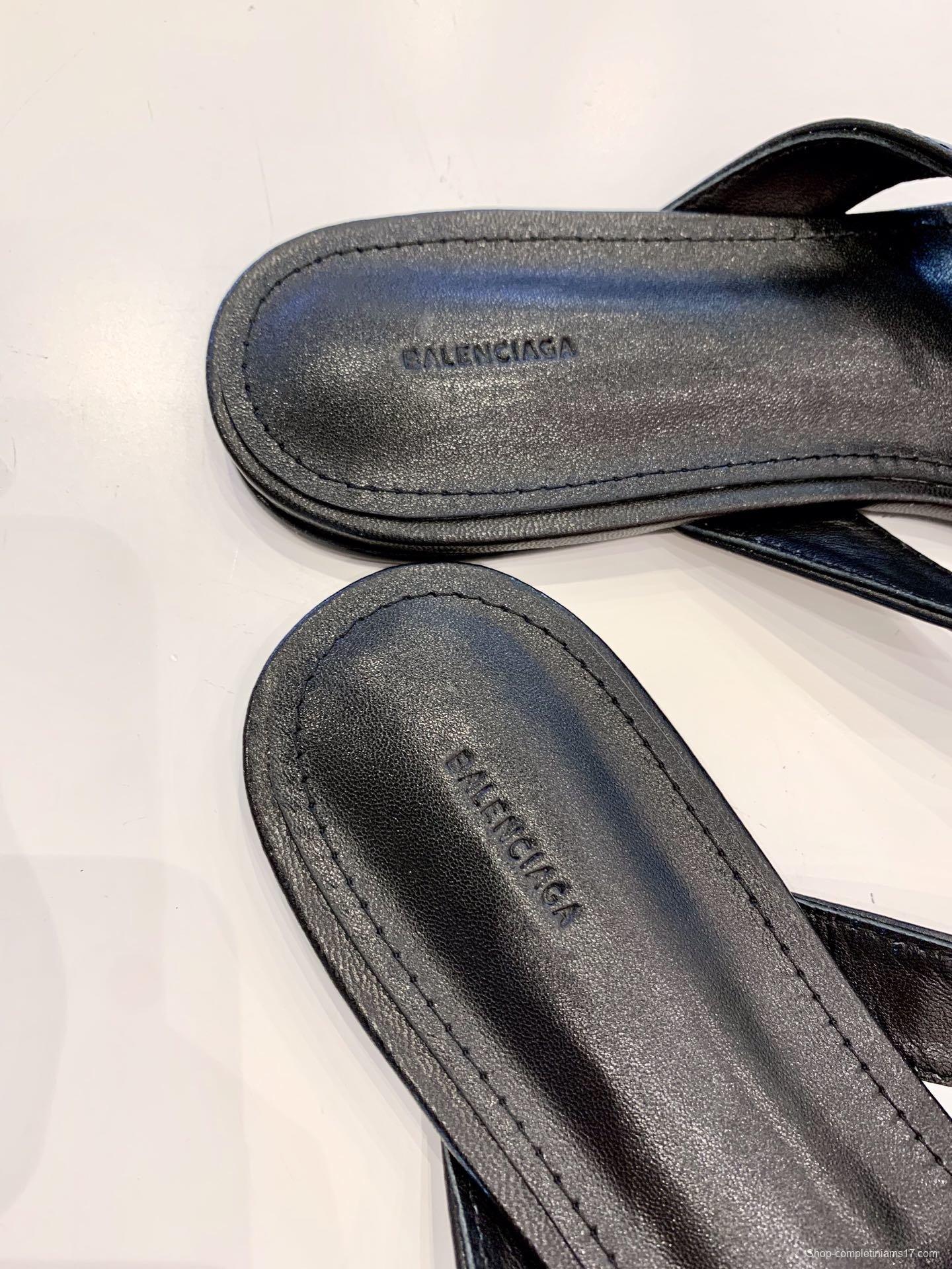 3 Color Men/Women Balenciaga Slipper White/Black/Silver