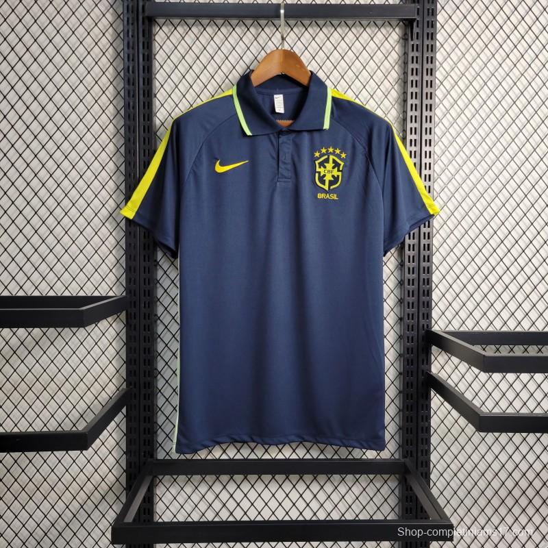 2023 Brazil Navy POLO Jersey