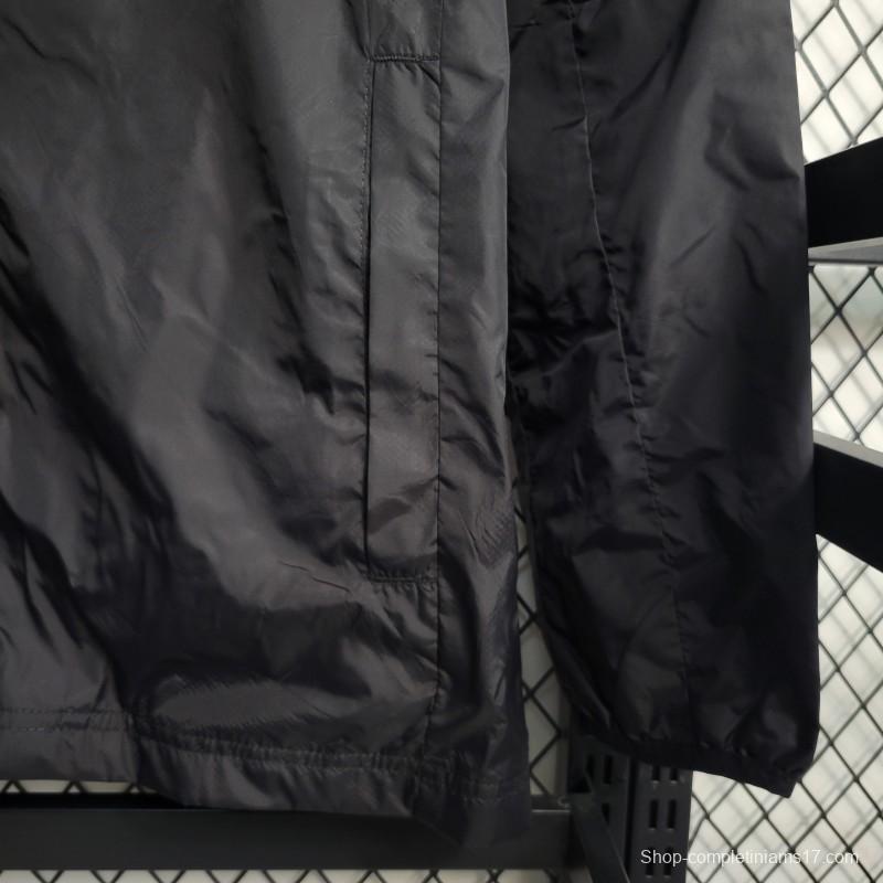 22-23 Corinthians Black Windbreaker