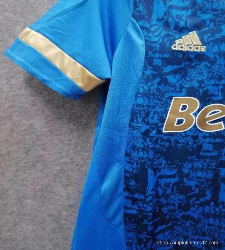 Retro 11/12 OLYMPIQUE MARSEILLE Away Blue Jersey