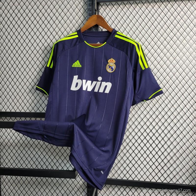 Retro 2012-13 Real Madrid Away Black Jersey