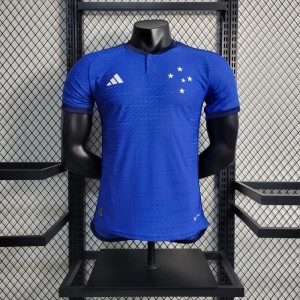 Player Version 23-24 Cruzeiro Home Soccer Jersey