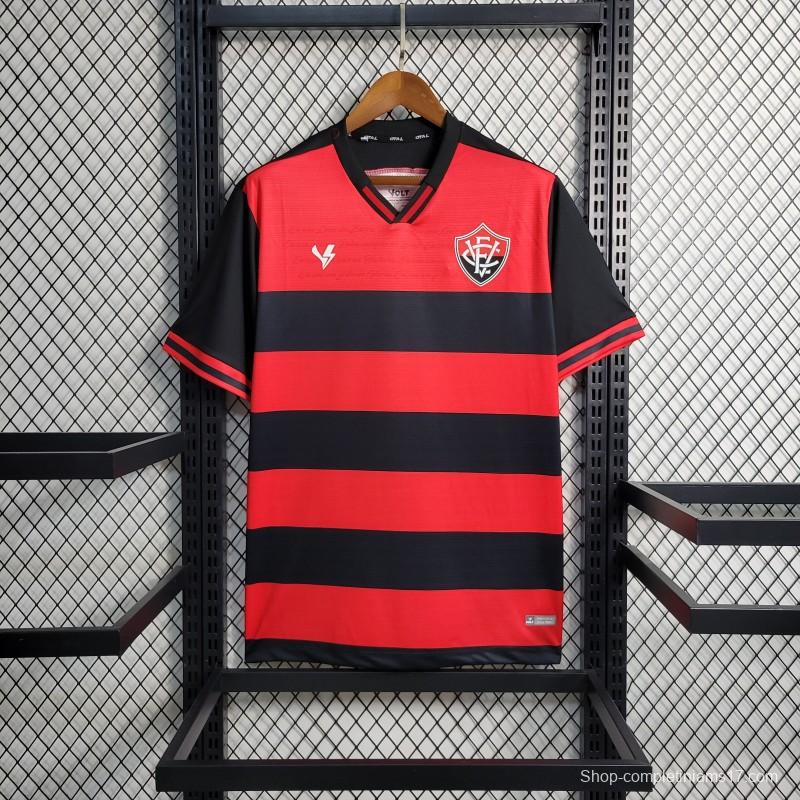 22-23 Esporte Clube Vitoria Home Soccer Jersey