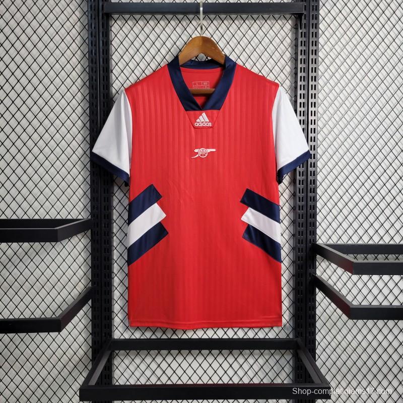 23-24 Arsenal Red Icon Jersey with Embroidery logo