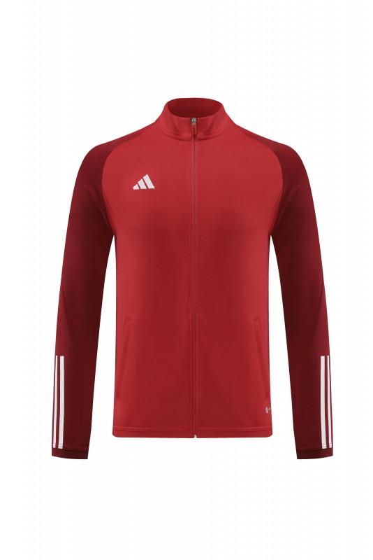 2023 Adidas Red Full Zipper Jacket +Pants