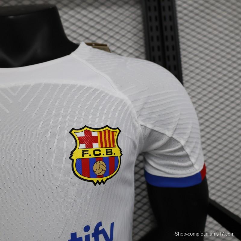 Player Version 23/24 Barcelona Away Jersey