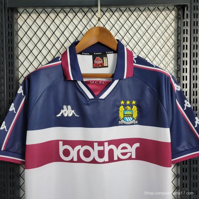 Retro 1997-98 Manchester City Away Jersey