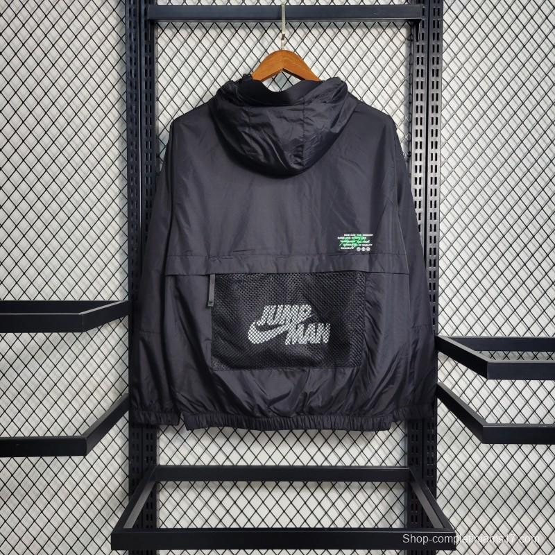 2023 Nike Jordan Black Windbreaker