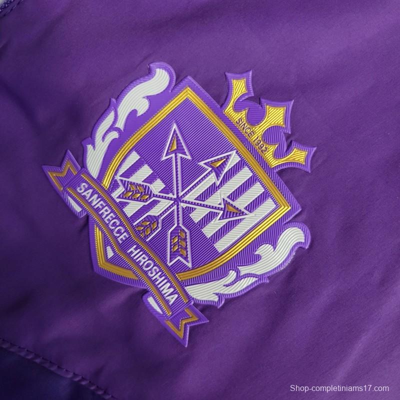 23-24 Sanfrecce Hiroshima Purple Windbreaker