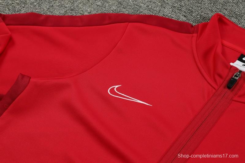 23/24 Nike Red Full Zipper Jacket+ Pants